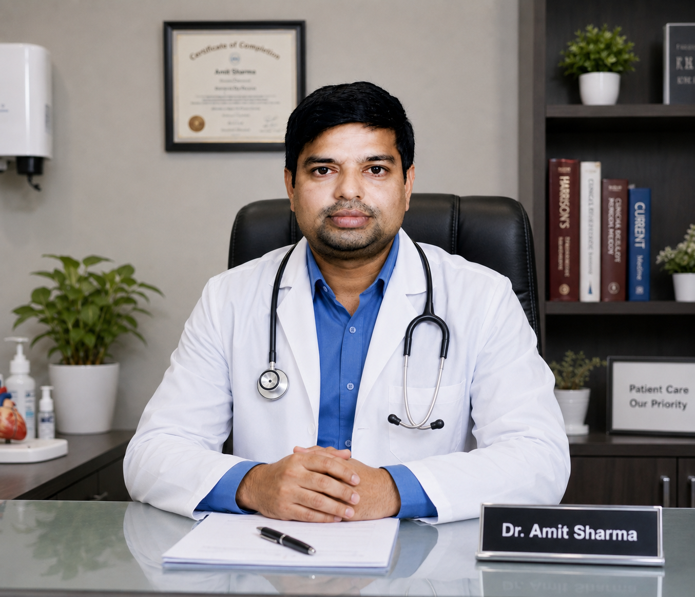 Portrait of Amit Sir, Physics Educator